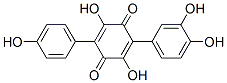 3,6-Dihydroxy-2-(3,4-dihydroxyphenyl)-5-(4-hydroxyphenyl)-1,4-benzoquinone
