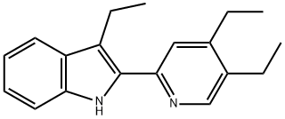 2-(4,5-Diethyl-2-pyridinyl)-3-ethyl-1H-indole
