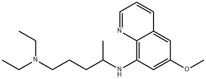 N1,N1-二乙基-N4-(6-甲氧基-8-喹啉基)-1,4-戊二胺