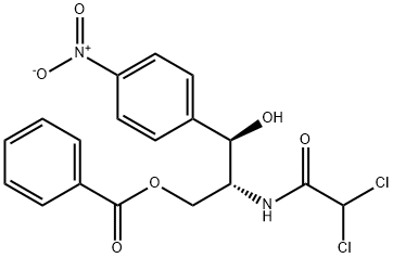 [R-(R*,R*)]-2-(2,2-dichloroacetamido)-3-hydroxy-3-(p-nitrophenyl)ethyl benzoate