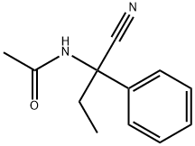 N-(α-Cyano-α-ethylbenzyl)acetamide