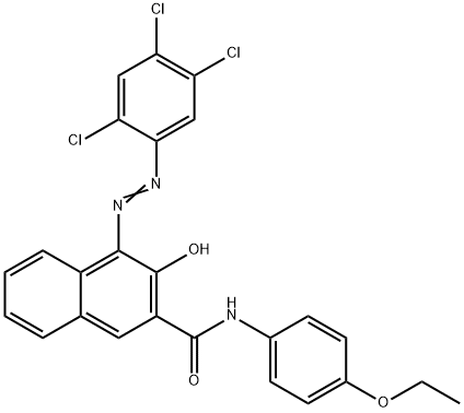 N-(4-ETHOXYPHENYL)-3-HYDROXY-4-[(2,4,5-TRICHLOROPHENYL)AZO]NAPHTHALENE-2-CARBOXAMIDE