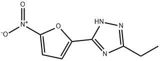 3-Ethyl-5-(5-nitro-2-furanyl)-1H-1,2,4-triazole