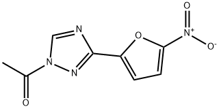 1-Acetyl-3-(5-nitro-2-furanyl)-1H-1,2,4-triazole