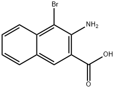 3-氨基-4-溴-2-萘酸