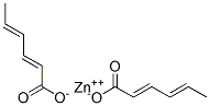 Di[(2E,4E)-2,4-hexadienoic acid]zinc salt