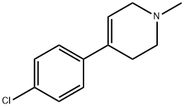1-methyl-4-(4-chlorophenyl)-1,2,3,6-tetrahydropyridine