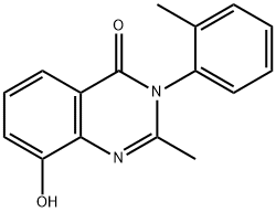 4(3H)-Quinazolinone,  8-hydroxy-2-methyl-3-(2-methylphenyl)-
