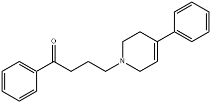 1-phenyl-4-(4-phenyl-3,6-dihydro-2H-pyridin-1-yl)butan-1-one