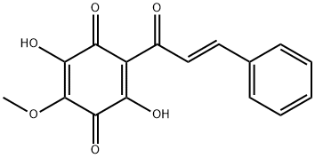 2,5-Dihydroxy-3-methoxy-6-[(E)-1-oxo-3-phenyl-2-propenyl]cyclohexa-2,5-diene-1,4-dione