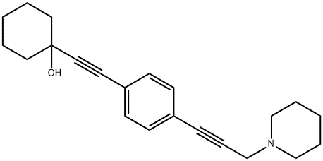 1-[[p-(3-Piperidino-1-propynyl)phenyl]ethynyl]cyclohexanol