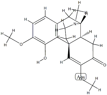 (9α,13α,14α)-5,6-Didehydro-4-hydroxy-3,6-dimethoxy-17-methylmorphinan-7-one