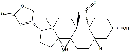 3β,14-Dihydroxy-19-oxo-5β-card-20(22)-enolide