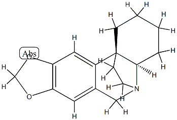 2,3,4,4aα-Tetrahydro-1H,6H-5β,11bβ-ethano[1,3]dioxolo[4,5-j]phenanthridine