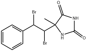 5-(1,2-dibromo-2-phenylethyl)-5-methylimidazolidine-2,4-dione