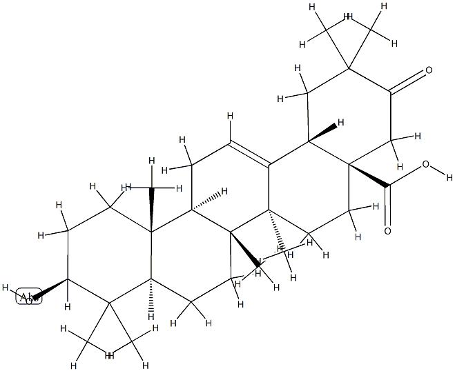 3β-Hydroxy-21-oxoolean-12-en-28-oic acid