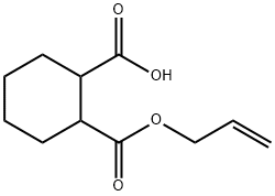 1,2-Cyclohexanedicarboxylic acid hydrogen 1-allyl ester