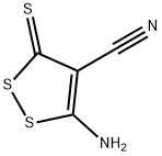 3-氨基-5-硫基亚甲基-1,2-二硫杂环戊二烯-4-甲腈