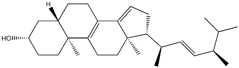(22E)-5α-Ergosta-8,14,22-trien-3β-ol