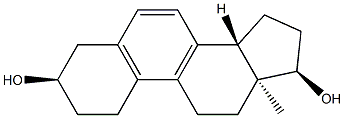 Estra-5,7,9-triene-3α,17α-diol
