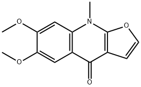 6,7-Dimethoxy-9-methylfuro[2,3-b]quinolin-4(9H)-one