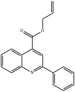 2-Phenyl-4-quinolinecarboxylic acid 2-propenyl ester