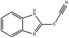 Thiocyanic acid, 1H-benzimidazol-2-yl ester (9CI)