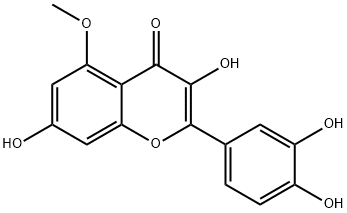 2-(3,4-二羟基苯基)-3,7-二羟基-5-甲氧基苯并吡喃-4-酮