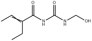 2-Ethyl-N-[[(hydroxymethyl)amino]carbonyl]-2-butenamide