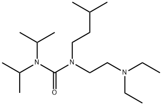N,N-diisopropyl-N'-isoamyl-N'-diethylaminoethylurea