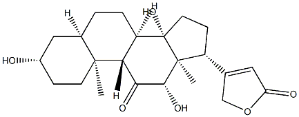 3β,12β,14-Trihydroxy-11-oxo-5β-card-20(22)-enolide