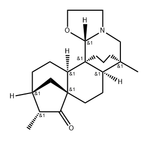 (16β,20S)-15-Deoxy-16,17-dihydro-15-oxoveatchine