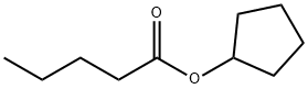 Pentanoic acid, cyclopentyl ester (9CI)