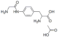 acetic acid, 2-amino-3-[4-[(2-aminoacetyl)amino]phenyl]propanoic acid