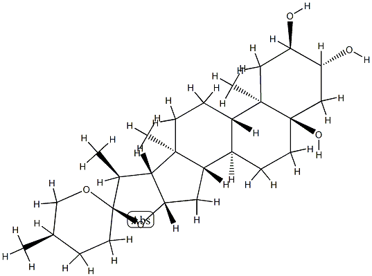(25R)-5α-Spirostane-2α,3β,5-triol
