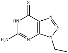 3-amino-9-ethyl-2,4,7,8,9-pentazabicyclo[4.3.0]nona-1,3,6-triene-5-thi one