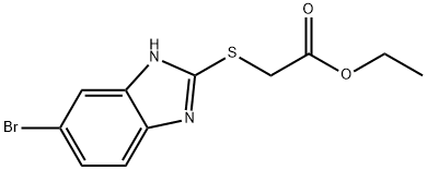 ethyl 2-[(5-bromo-3H-benzoimidazol-2-yl)sulfanyl]acetate