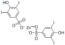 zinc bis(4-hydroxy-3,5-diiodobenzenesulphonate)