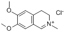 ISOQUINOLINIUM,3,4-DIHYDRO-6,7-DIMETHOXY-2-METHYL-, CHLORIDE (1:1)