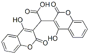 4-HYDROXY-ALPHA-(4-HYDROXY-2-OXO-2H-1-BENZOPYRAN-3-YL)-2-OXO-2H-1-BENZOPYRAN-3-ACETIC ACID