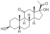 5-BETA-PREGNAN-3-BETA, 17-DIOL-11,20-DIONE