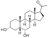 PREGNAN-20-ONE,3,6-DIHYDROXY-, (3A,5B,6A)-