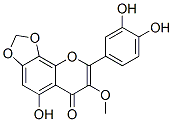 5-Hydroxy-8-(3,4-dihydroxyphenyl)-7-methoxy-6H-1,3-dioxolo[4,5-h][1]benzopyran-6-one