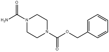4-Carbamyl-1-piperazinecarboxylic acid benzyl ester