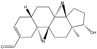 (5S,8S,9S,10S,13S,14S,17S)-17-hydroxy-10,13-dimethyl-4,5,6,7,8,9,11,12 ,14,15,16,17-dodecahydro-1H-cyclopenta[a]phenanthrene-2-carbaldehyde