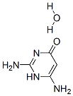 4(1H)-Pyrimidinone, 2,6-diamino-, monohydrate