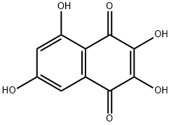 2,3,5,7-Tetrahydroxy-1,4-naphthoquinone