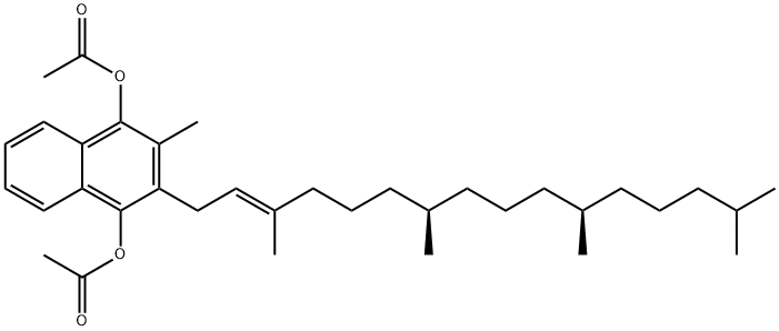 2-Methyl-3-[(2E,7R,11R)-3,7,11,15-tetramethyl-2-hexadecenyl]-1,4-naphthalenediol diacetate