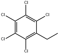 1,2,3,4,5-pentachloro-6-ethyl-benzene