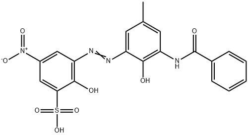 3-[[5-(Benzoylamino)-6-hydroxy-3-methylphenyl]azo]-2-hydroxy-5-nitrobenzenesulfonic acid
